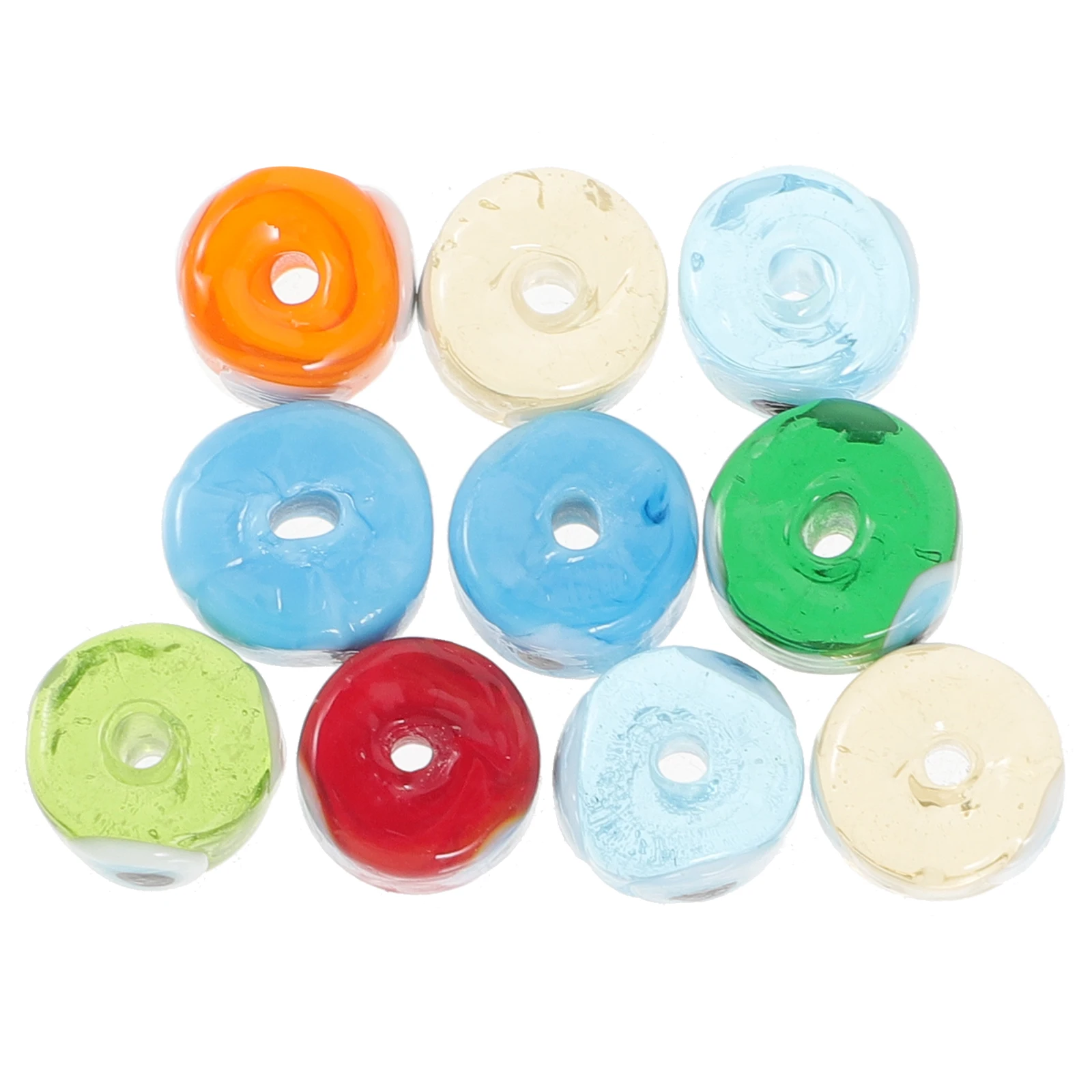 10 Pcs Evil Eye Glass Beads for DIY Jewelry Making Crafts Loose Spacer Bead Charm Bracelet Necklace Decor
10 Pcs Evil Eye Glass Beads for DIY Jewelry Making Crafts Loose Spacer Bead Charm Bracelet Necklace Decor
