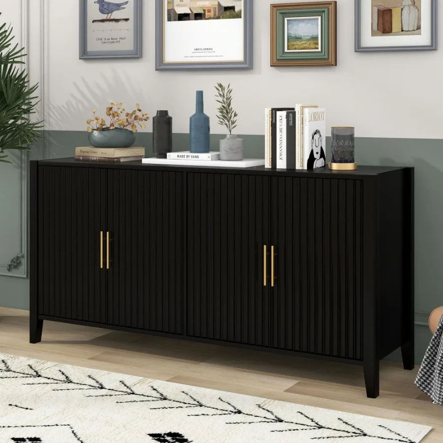 UStyle Accent Storage Cabinet Sideboard Wooden Cabinet with Metal Handles for Hallway Entryway Living Room
UStyle Accent Storage Cabinet Sideboard Wooden Cabinet with Metal Handles for Hallway Entryway Living Room