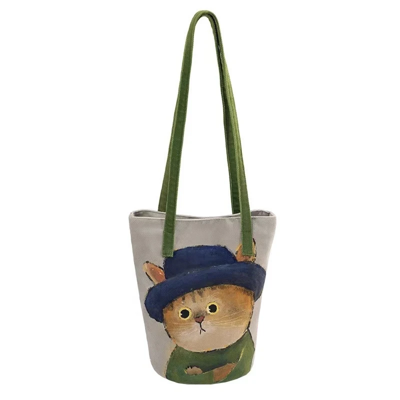 Fashionable Casual Canvas Bag Cartoon Letter Hand Held Bento Bag Mommy Bag
Fashionable Casual Canvas Bag Cartoon Letter Hand Held Bento Bag Mommy Bag