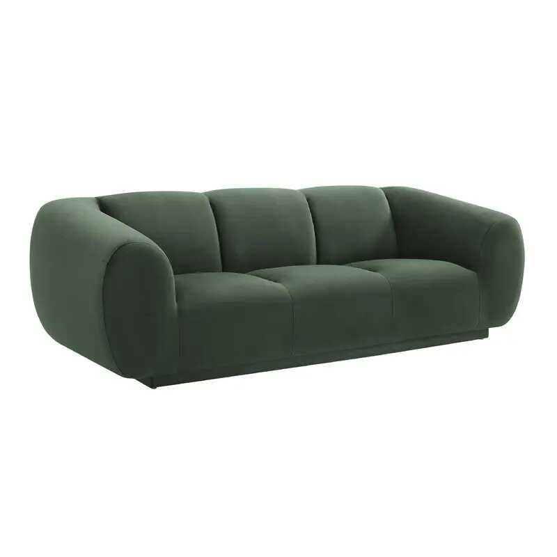 Nordic tofu block fabric sofa living room small apartment modern simple three-person dark green tatami
Nordic tofu block fabric sofa living room small apartment modern simple three-person dark green tatami