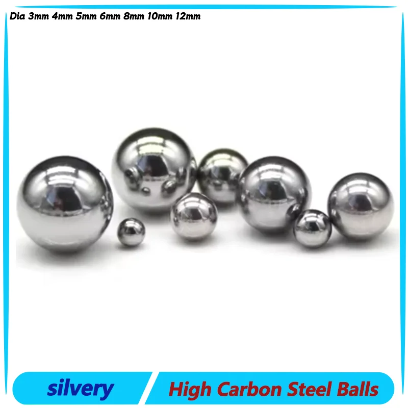 New High Carbon Steel Ball Dia 3mm 4mm 5mm 6mm 8mm 10mm 12mm High Precision Bearing Steel Round Balls Bicycle Accessories Brand
New High Carbon Steel Ball Dia 3mm 4mm 5mm 6mm 8mm 10mm 12mm High Precision Bearing Steel Round Balls Bicycle Accessories Brand