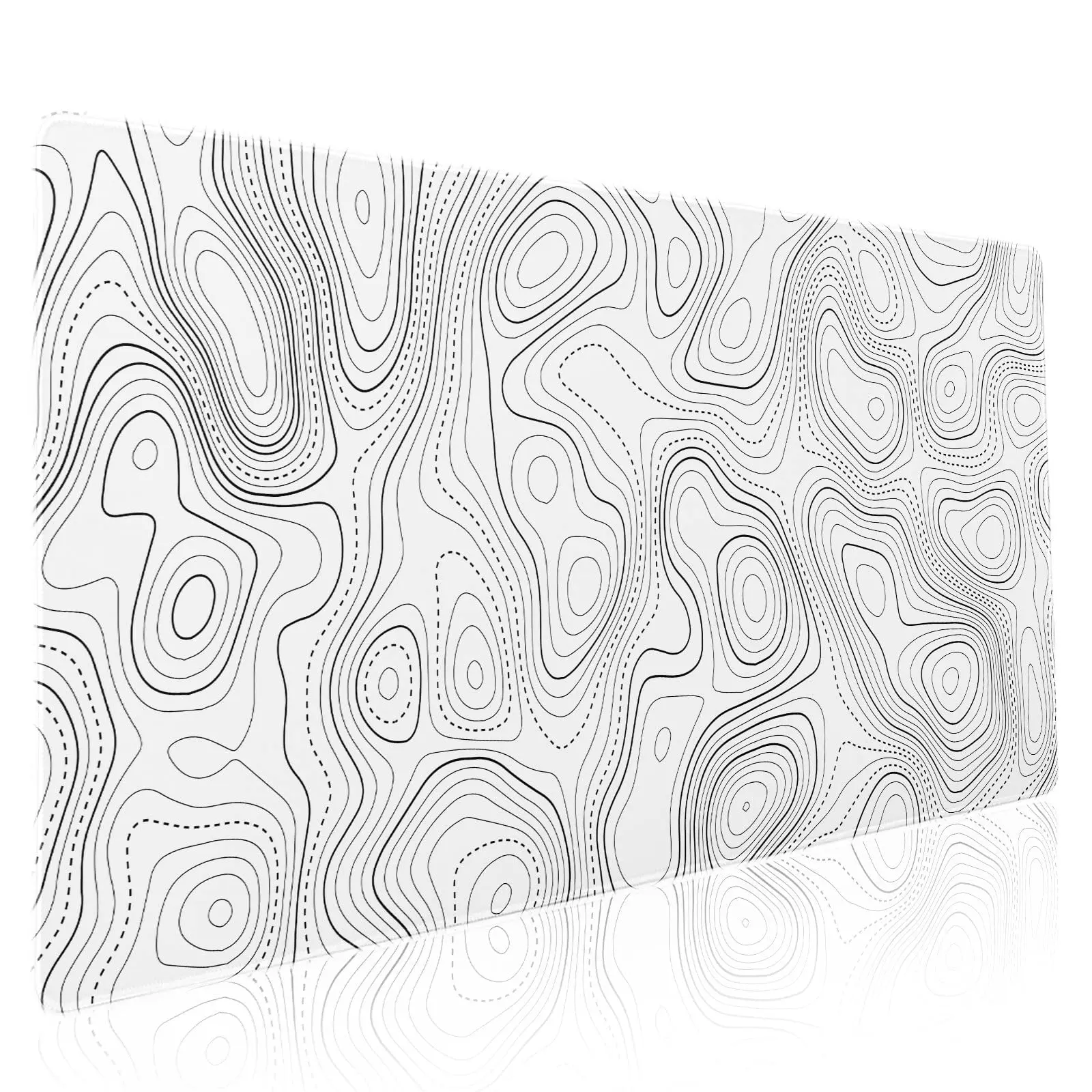 Topographic Contour White Gaming Mouse Pad XXL Geographic Map Lines Extended Desk Mat Stitched Edge Long Keyboard Mousepad
Topographic Contour White Gaming Mouse Pad XXL Geographic Map Lines Extended Desk Mat Stitched Edge Long Keyboard Mousepad