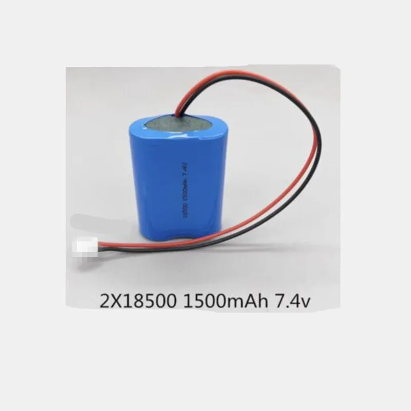 18500 7.4V 1500Mah Lithium Ion Li-ion Rechargeable Battery For for LED Solar Lights FLASHwall And FLASHground
18500 7.4V 1500Mah Lithium Ion Li-ion Rechargeable Battery For for LED Solar Lights FLASHwall And FLASHground