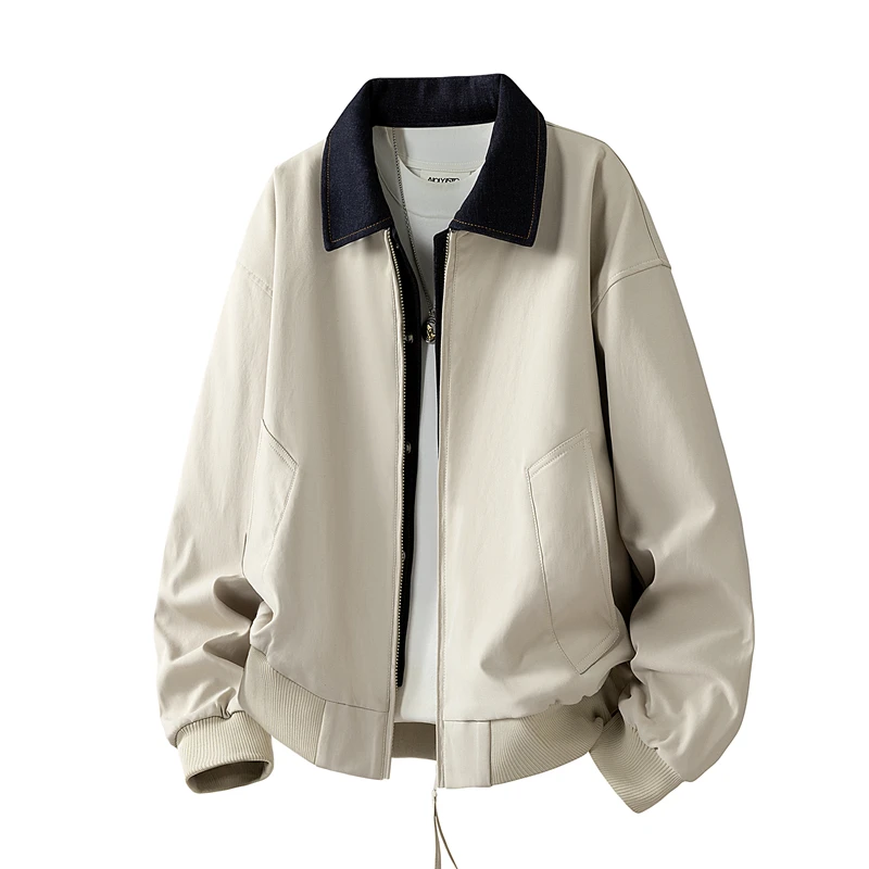 2026 Spring Men's High Quality Pure Cotton Fake Two-piece Jacket Men's Casual Versatile Comfortable Windproof Jackets
2026 Spring Men's High Quality Pure Cotton Fake Two-piece Jacket Men's Casual Versatile Comfortable Windproof Jackets
