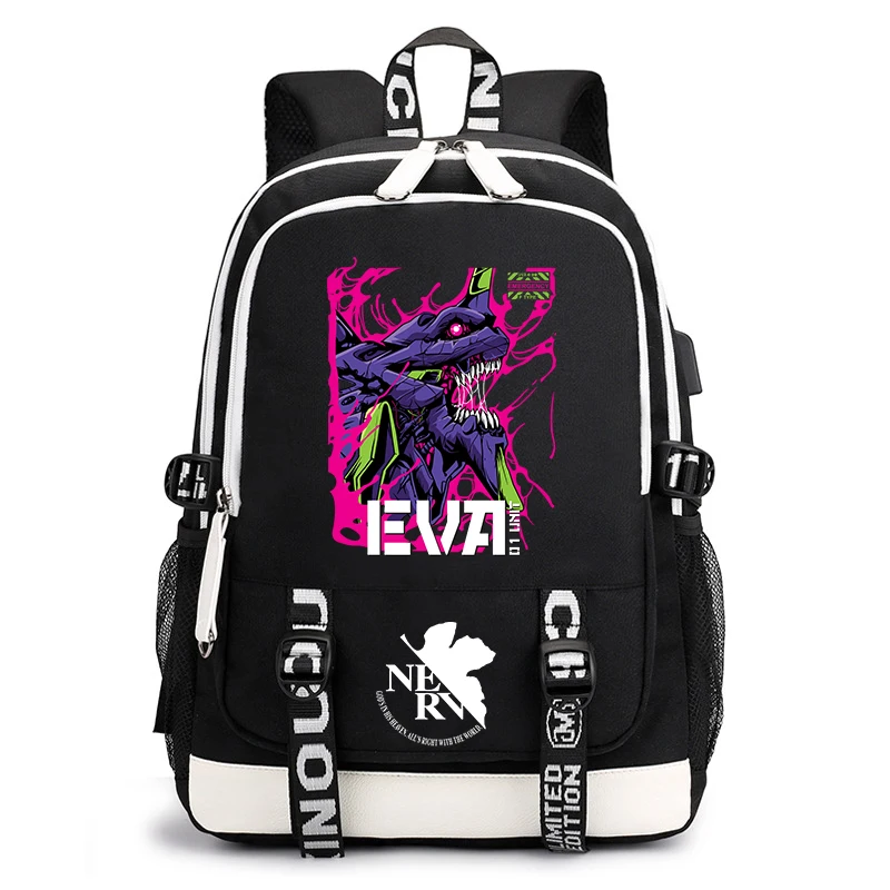 Evangelion Anime Print Student Backpack Casual Daypack for Boys Girls School Bag
Evangelion Anime Print Student Backpack Casual Daypack for Boys Girls School Bag