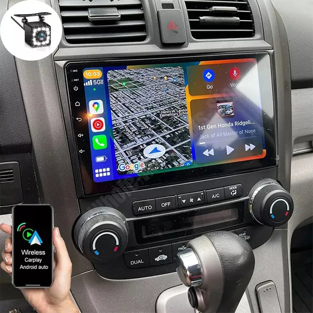 1 + 16G Carplay Android 14 автомобильное стерео радио Navi WiFi BT GPS + камера для Honda CRV 2007-2011 Android авто стерео радио
1 + 16G Carplay Android 14 автомобильное стерео радио Navi WiFi BT GPS + камера для Honda CRV 2007-2011 Android авто стерео радио