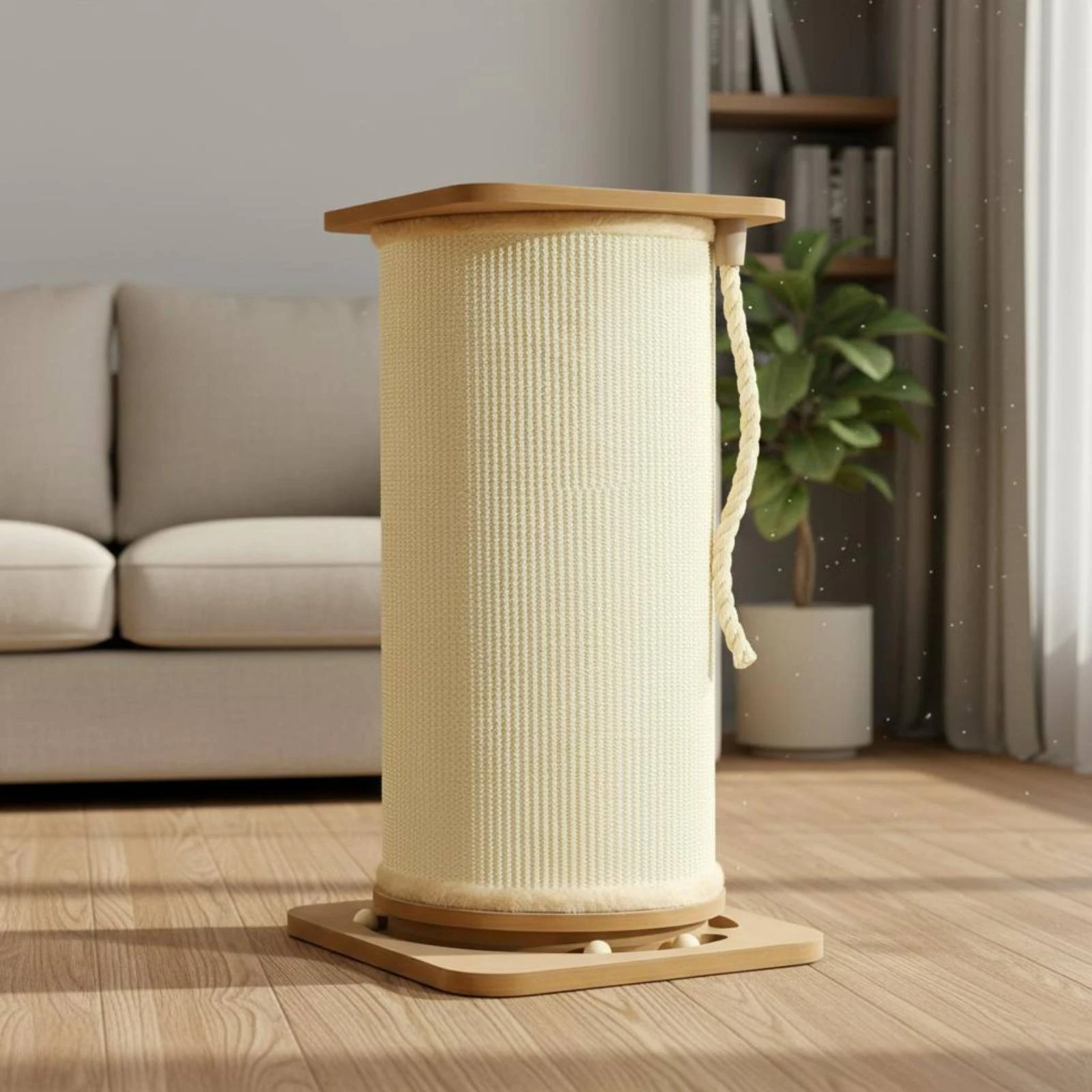 Extra Tall Feline Scratching Post Heavy Duty Sisal Scratch Post Vertical Feline Scratch Post Full Body Stretch Pet Furniture
Extra Tall Feline Scratching Post Heavy Duty Sisal Scratch Post Vertical Feline Scratch Post Full Body Stretch Pet Furniture