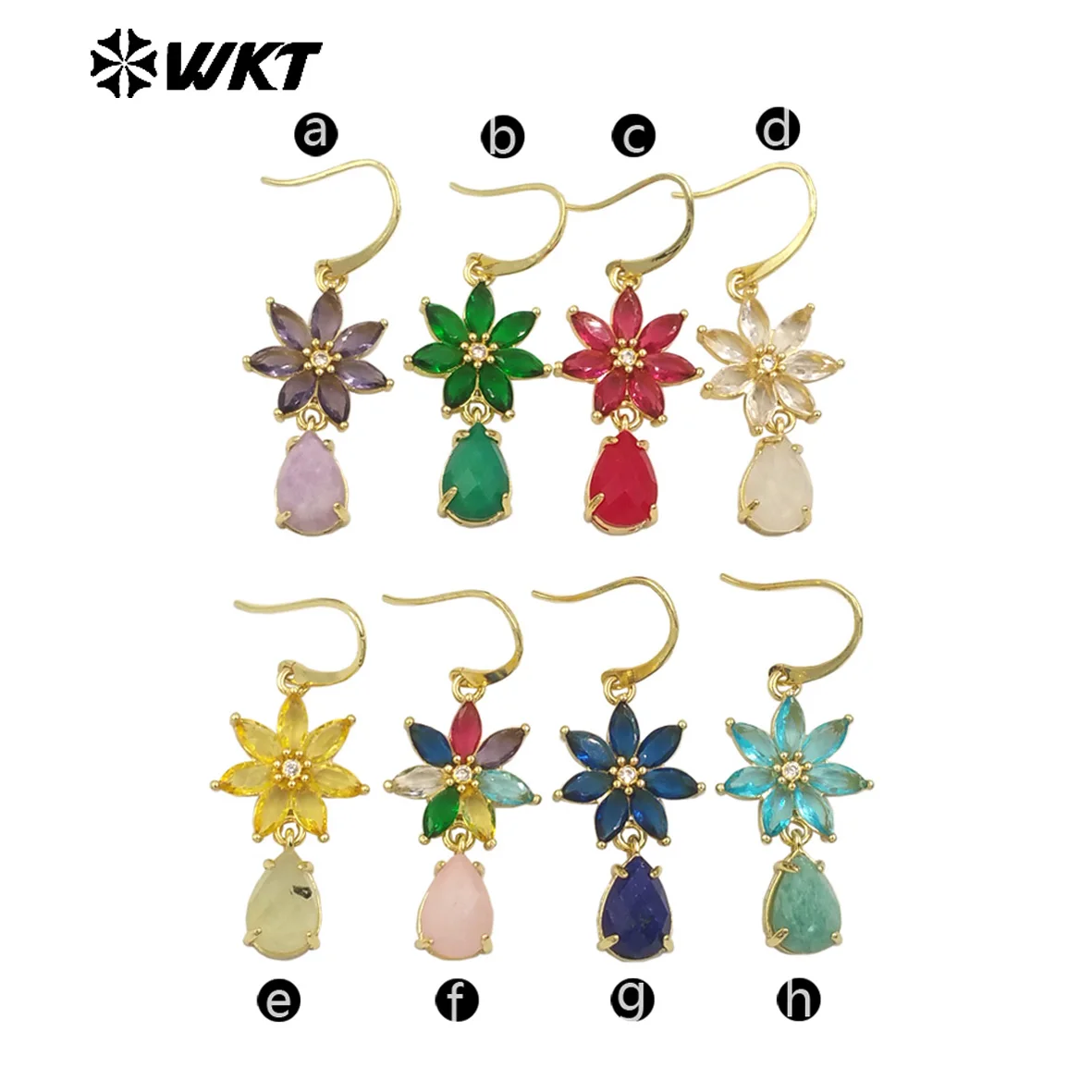 WT-ME108 Wholesale New Design Crystal Flower Drop Elegant Handmade Setting Lady Fashion Rose Quartz Earrings
WT-ME108 Wholesale New Design Crystal Flower Drop Elegant Handmade Setting Lady Fashion Rose Quartz Earrings