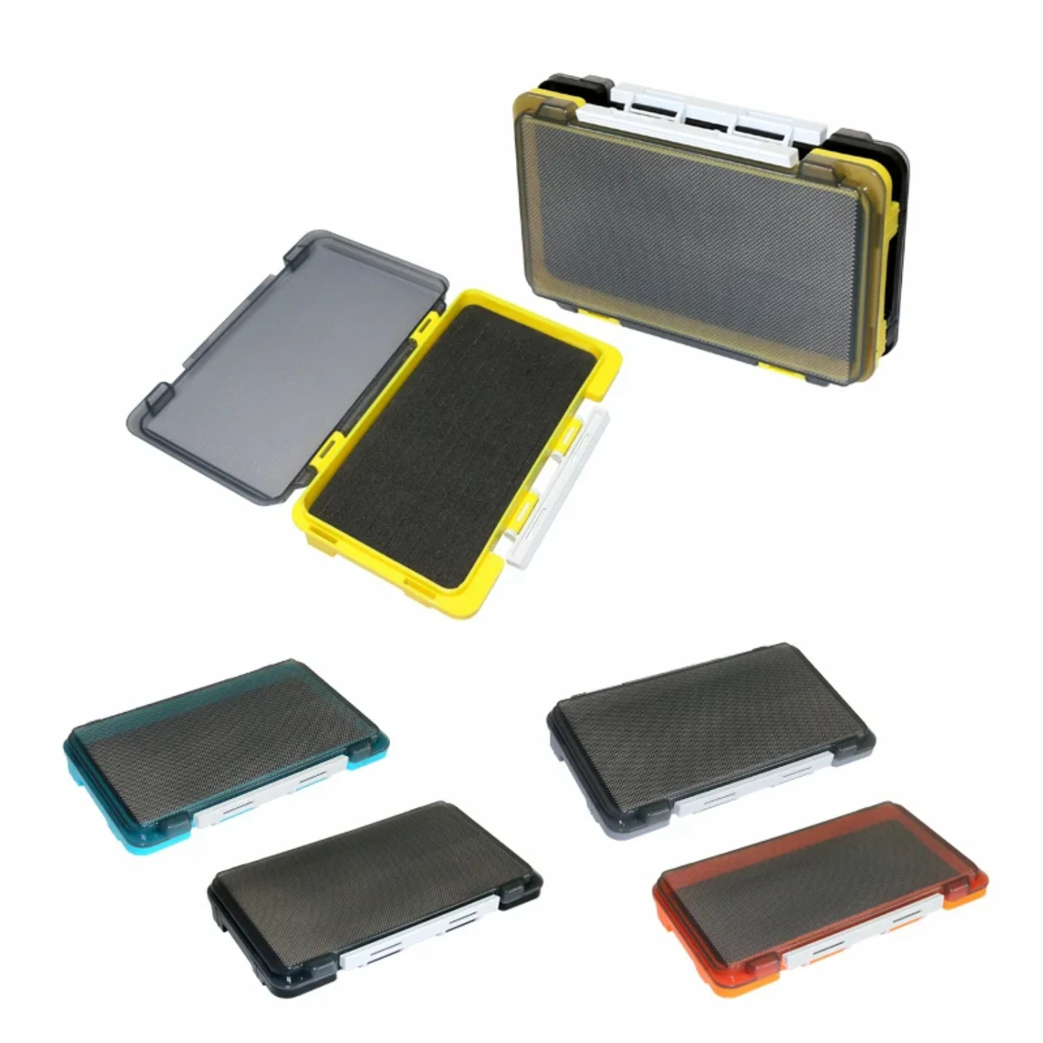 Plastic Fishing Box Portable Sponge Pad Fly Lures Container Jig Hook Organizer Spinner Spoon Bait Carp Accessories
Plastic Fishing Box Portable Sponge Pad Fly Lures Container Jig Hook Organizer Spinner Spoon Bait Carp Accessories