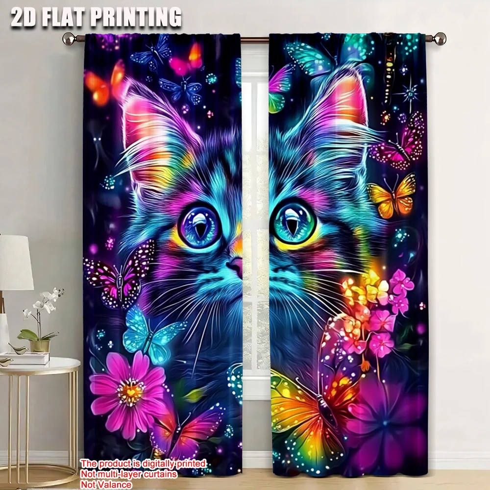 2pc, Drapes cat Durable Polyester,Without Electricity Spring Party & Holiday Decor Use for Home Decor
2pc, Drapes cat Durable Polyester,Without Electricity Spring Party & Holiday Decor Use for Home Decor