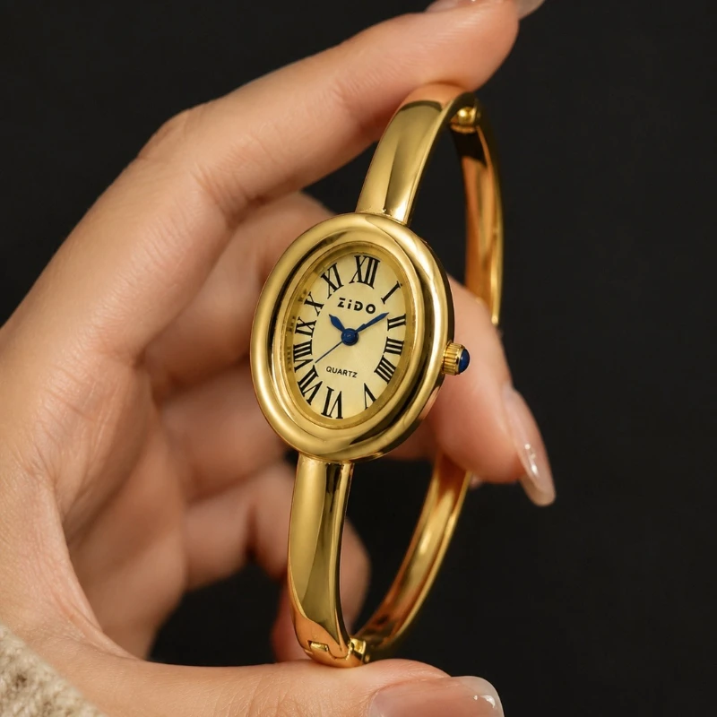 Elegant Women's Watch Vintage Oval Dial Analog Quartz Watches for Woman Fashionable Elegant Ladies Wristwatches Jewelry Gift
Elegant Women's Watch Vintage Oval Dial Analog Quartz Watches for Woman Fashionable Elegant Ladies Wristwatches Jewelry Gift