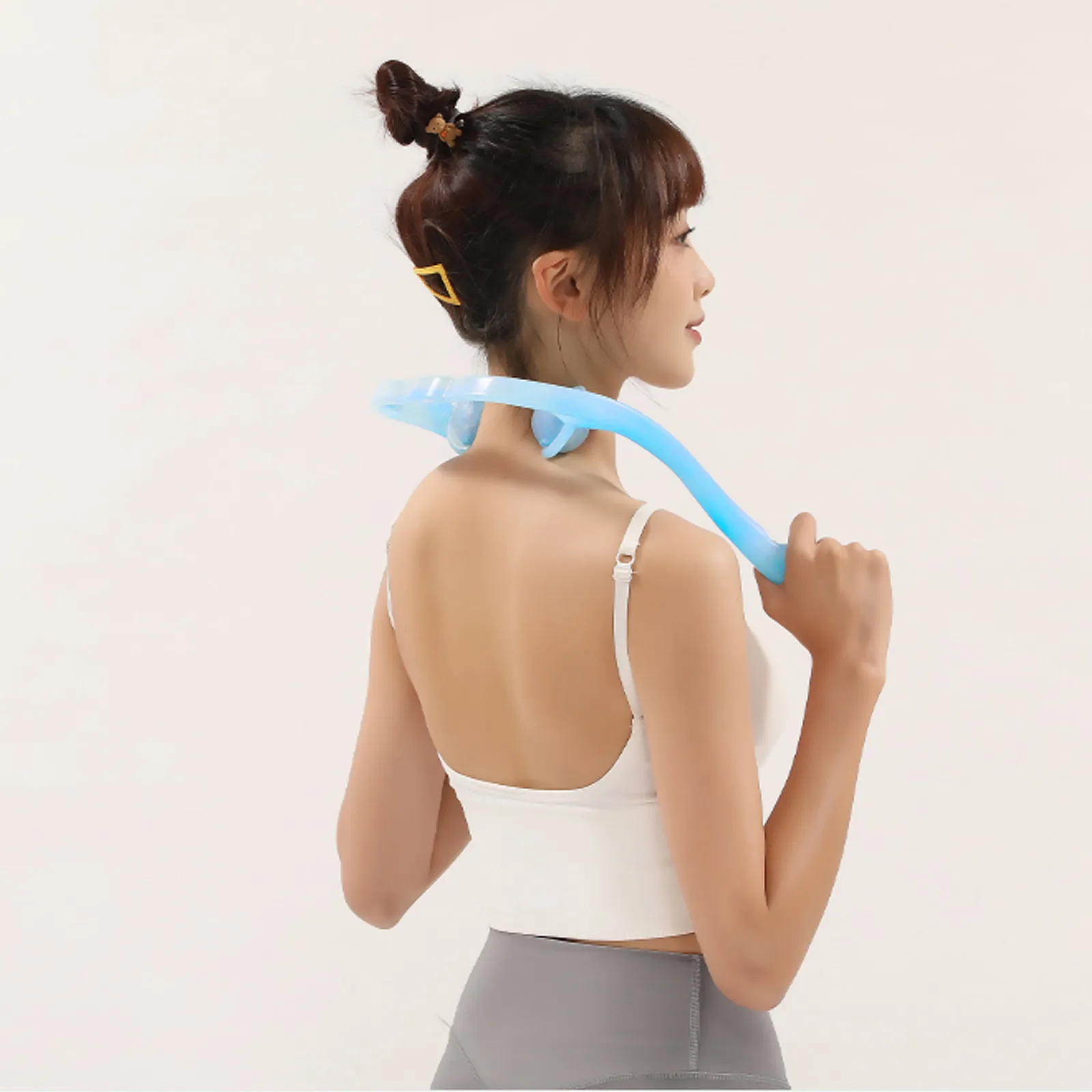 Neck Vibration Massager Manual Massaging Equipment Cervical Vertebra Tool TPR Device Pulse
Neck Vibration Massager Manual Massaging Equipment Cervical Vertebra Tool TPR Device Pulse