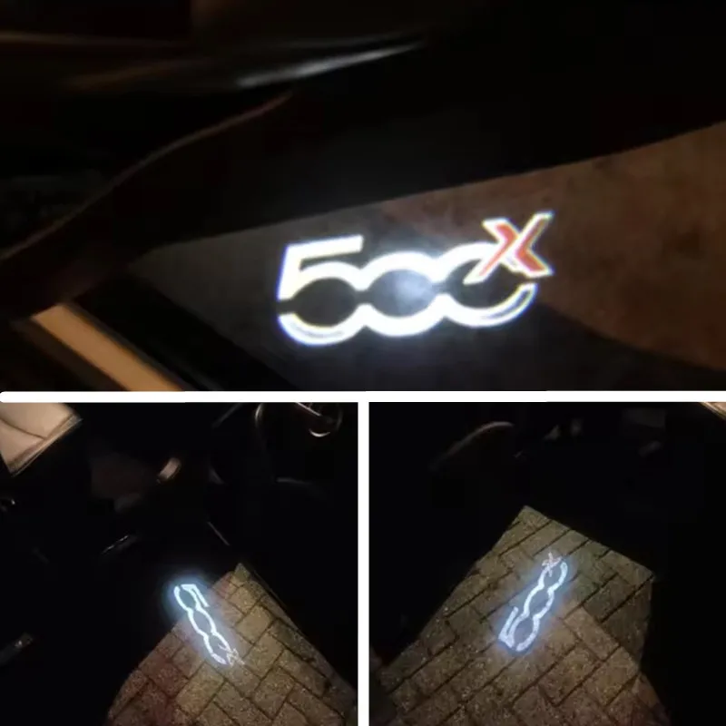 Car Led Courtesy Door Logo Projector Customize Lamp For FIAT 500X 500L accessories OEM Welcome 3D Laser Ghost Shadow Light
Car Led Courtesy Door Logo Projector Customize Lamp For FIAT 500X 500L accessories OEM Welcome 3D Laser Ghost Shadow Light