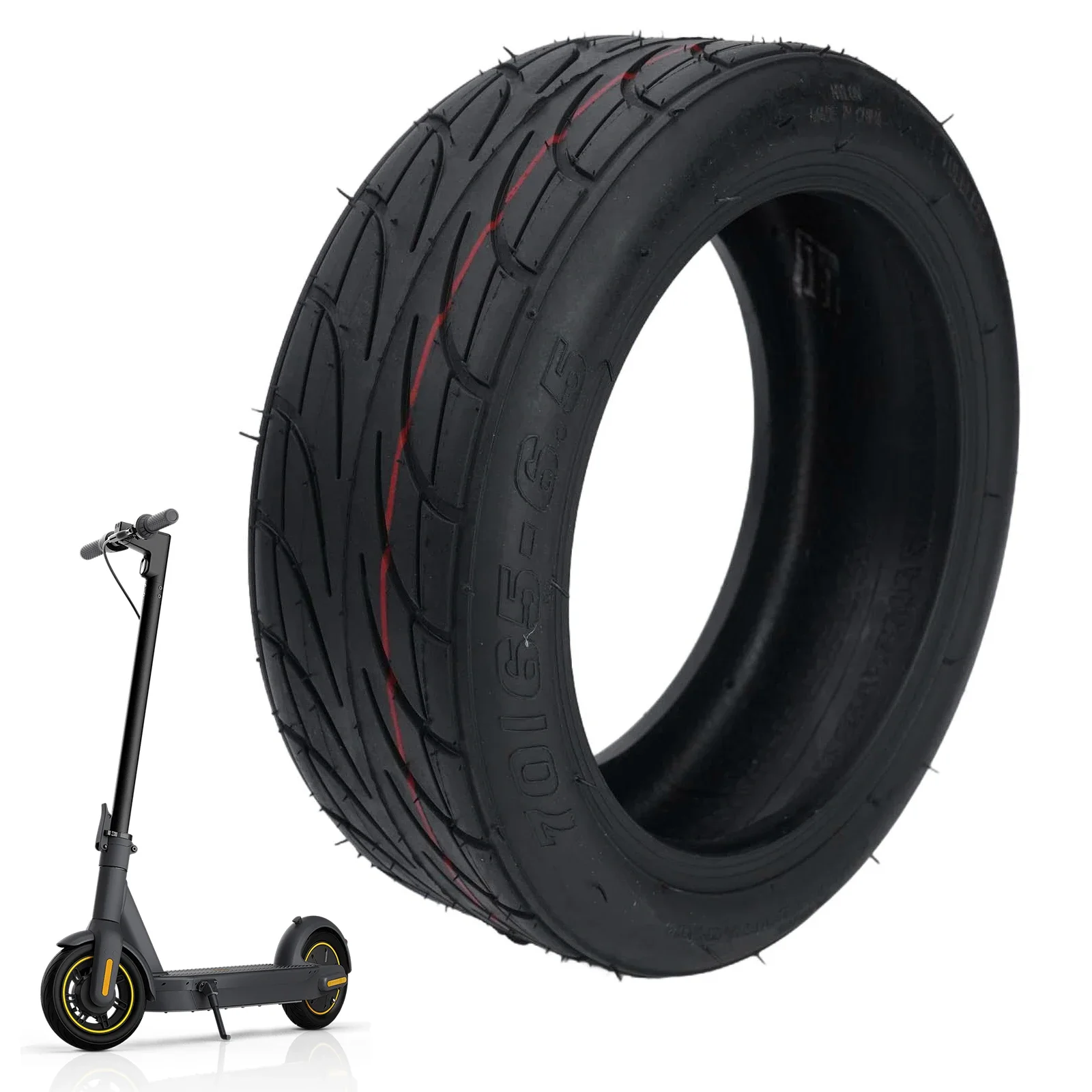 10 Inch Tire Tubeless Tire Tire Rubber Thicken Tubeless Vacuum Tyre Wheel 70 65-6.5 Black Cycle Electric Scooter
10 Inch Tire Tubeless Tire Tire Rubber Thicken Tubeless Vacuum Tyre Wheel 70 65-6.5 Black Cycle Electric Scooter