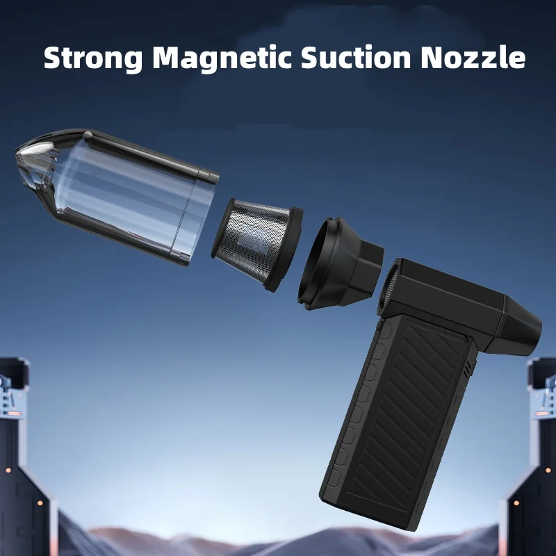 Super 990000RPM Brushless Motor Electric Turbo Jet Fan High-Speed Turbo Violent Fan USB Rechargeable Powerful Dust Blower 60m/s
Super 990000RPM Brushless Motor Electric Turbo Jet Fan High-Speed Turbo Violent Fan USB Rechargeable Powerful Dust Blower 60m/s