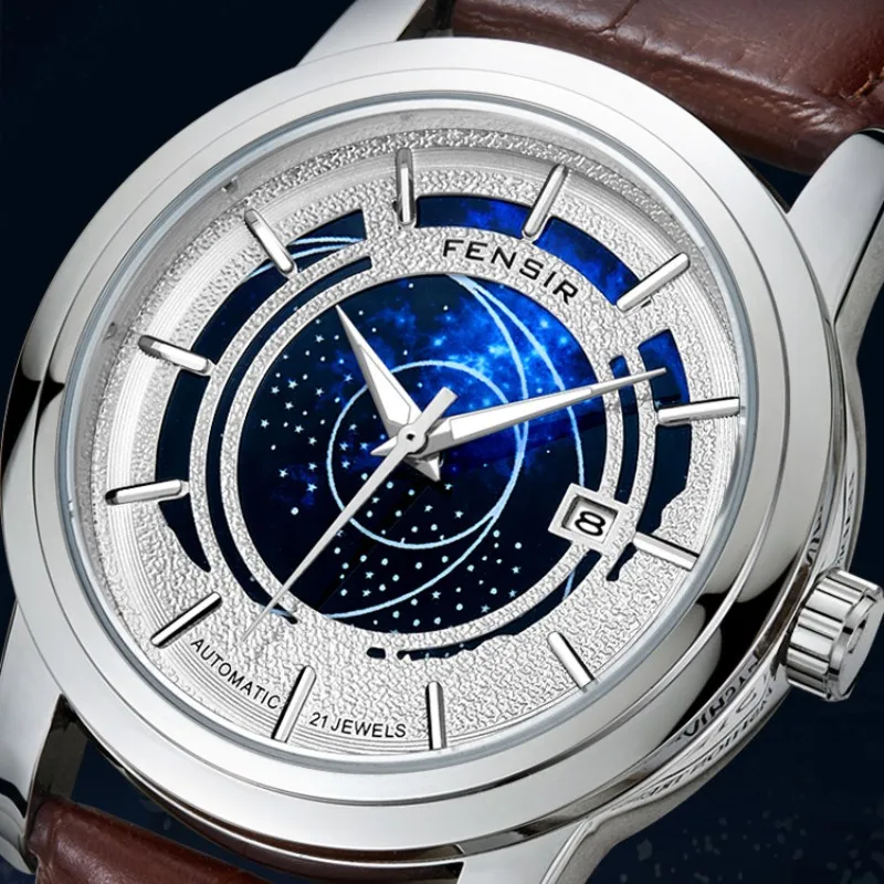 IndePenDent Brand FENSIR Men Star Bright Stars Quartz Watch Fashion Ieisure Ieather WaterProof Watch
IndePenDent Brand FENSIR Men Star Bright Stars Quartz Watch Fashion Ieisure Ieather WaterProof Watch