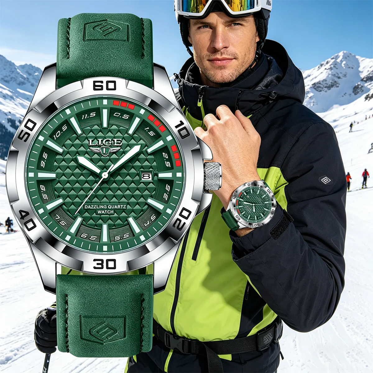 LIGE New Men's Luxury Watches Leather Waterproof Luminous Man Watch Date Week Fashion Casual Quartz Watch For Men Reloj Hombre
LIGE New Men's Luxury Watches Leather Waterproof Luminous Man Watch Date Week Fashion Casual Quartz Watch For Men Reloj Hombre