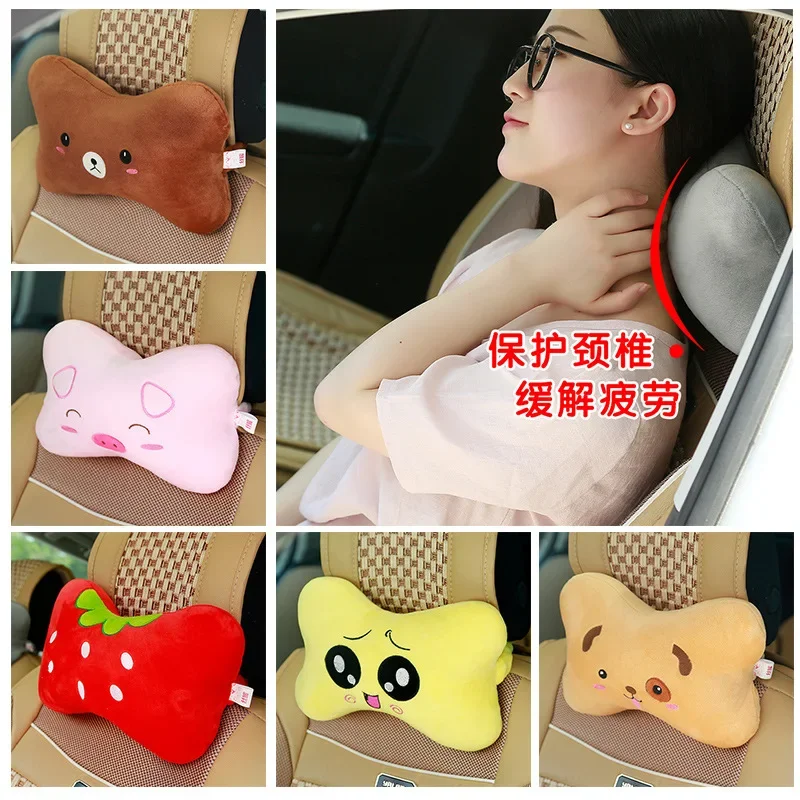 Car Neck Pillow Anime Cartoon Cute Animal Travel Pillow Auto Seat Cushion Cover Neck Support Headrest Interior Accessories
Car Neck Pillow Anime Cartoon Cute Animal Travel Pillow Auto Seat Cushion Cover Neck Support Headrest Interior Accessories