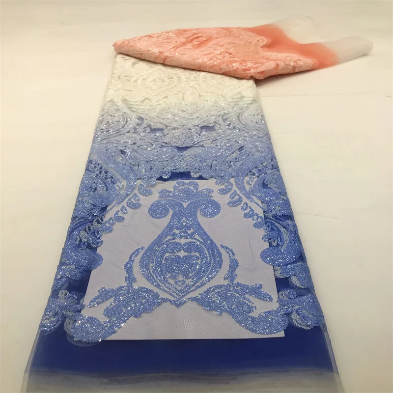 High Quality French Tulle Lace Fabric African Sequins Net Embroidery Lace Fabric Nigerian For Women Wedding Party Dress Sew
High Quality French Tulle Lace Fabric African Sequins Net Embroidery Lace Fabric Nigerian For Women Wedding Party Dress Sew