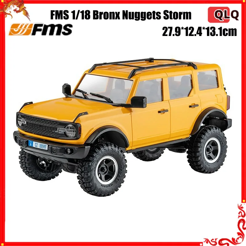 Fms 1/18 Bronx Gold Rush Electric Remote Control Four Wheel Drive Climbing Vehicle Rc Off Road Desktop Toy Model Car Gift
Fms 1/18 Bronx Gold Rush Electric Remote Control Four Wheel Drive Climbing Vehicle Rc Off Road Desktop Toy Model Car Gift