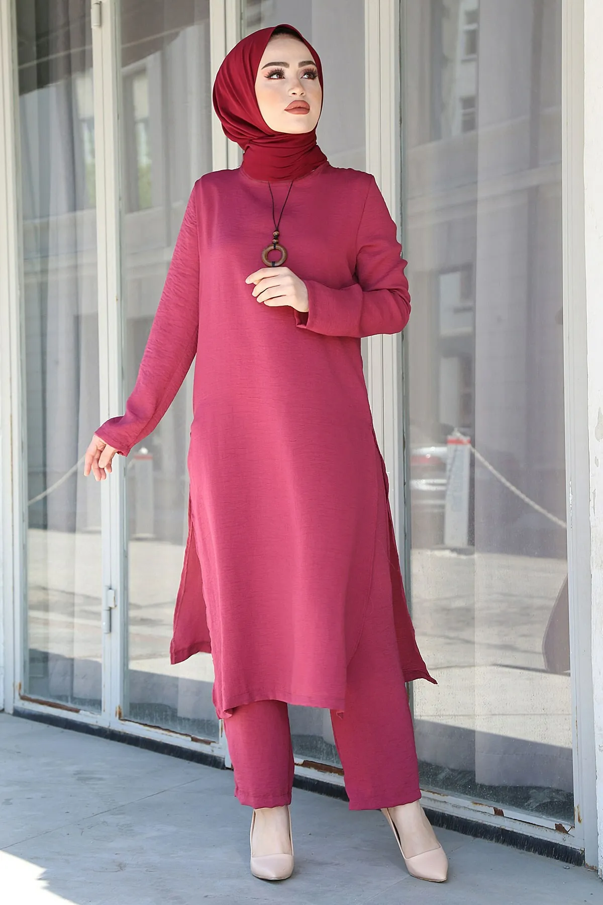 Women's Dual Suit Kombin Bottom Top Muslim dress hijab Muslim üstleri women suit 2021 abayas Women 'S Set
Women's Dual Suit Kombin Bottom Top Muslim dress hijab Muslim üstleri women suit 2021 abayas Women 'S Set