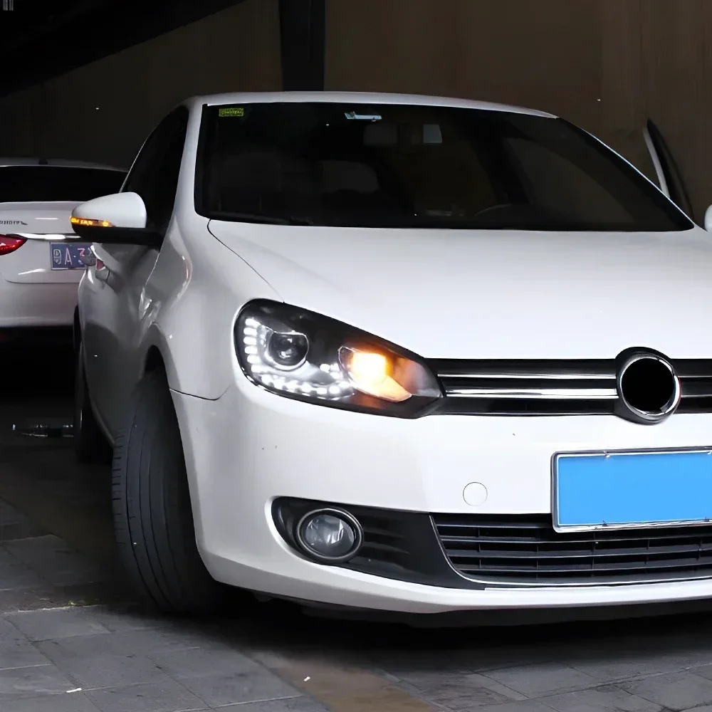 For VW Golf 6 2009-2012 Car Head Lights Upgrade R20 Bead Beam Style Projector Lens Accessories LED Auto Headlights Assembly
For VW Golf 6 2009-2012 Car Head Lights Upgrade R20 Bead Beam Style Projector Lens Accessories LED Auto Headlights Assembly