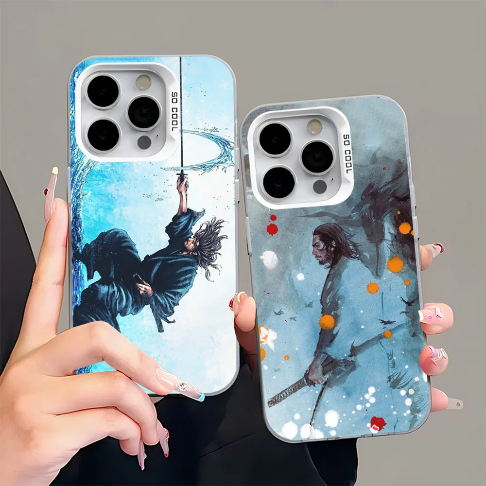 V-Vagabonds Manga Phone Case For iPhone 16,15,14,13,12,11,Pro,Max,Plus,Mini,XS,SE Anti Fall Gray Silver Matte Hard Bumper
V-Vagabonds Manga Phone Case For iPhone 16,15,14,13,12,11,Pro,Max,Plus,Mini,XS,SE Anti Fall Gray Silver Matte Hard Bumper