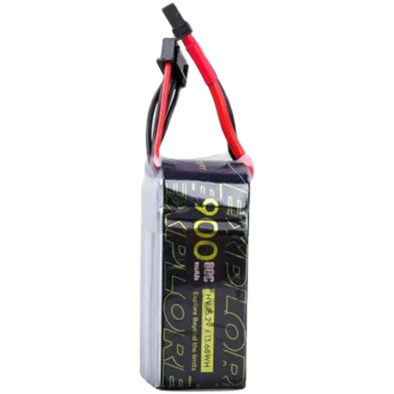 FLYWOO Explorer 900mAh HV 15.2V 80C 4S1P Lipo Battery - XT30
FLYWOO Explorer 900mAh HV 15.2V 80C 4S1P Lipo Battery - XT30