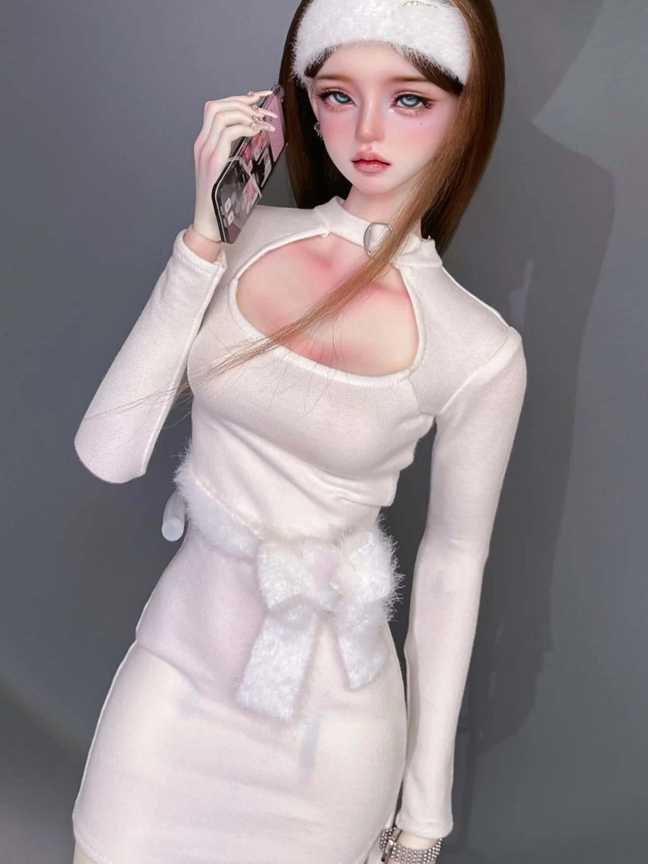 【Без тела】Оригинальная кукла-красивая девушка в масштабе 1/3, облегающее вязаное платье макси, аксессуары для одежды, сексуальная фигурка, модель «сделай сам»
【Без тела】Оригинальная кукла-красивая девушка в масштабе 1/3, облегающее вязаное платье макси, аксессуары для одежды, сексуальная фигурка, модель «сделай сам»