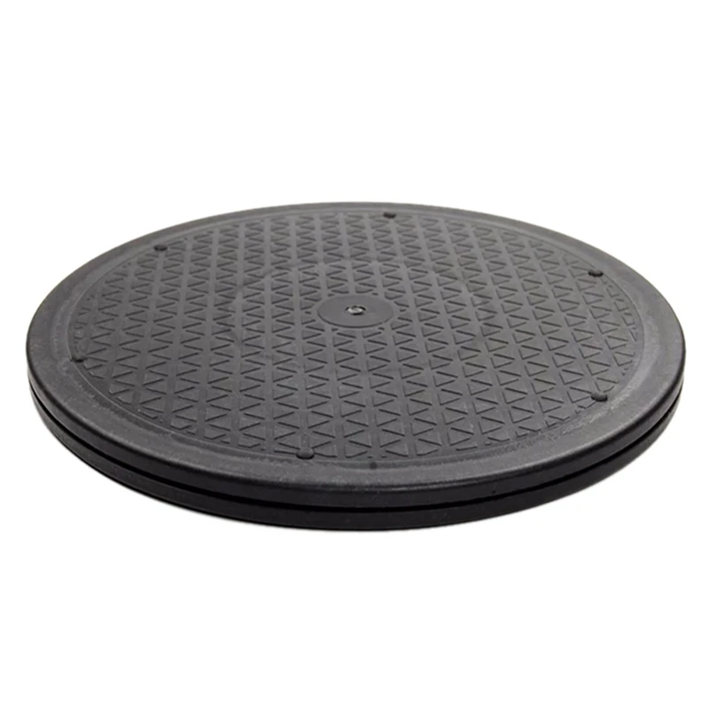 12 Inch Heavy Duty Rotating Swivel Steel Ball Bearings Stand for Monitor TV Turntable Lazy Susans Black Round ShapeT99C
12 Inch Heavy Duty Rotating Swivel Steel Ball Bearings Stand for Monitor TV Turntable Lazy Susans Black Round ShapeT99C