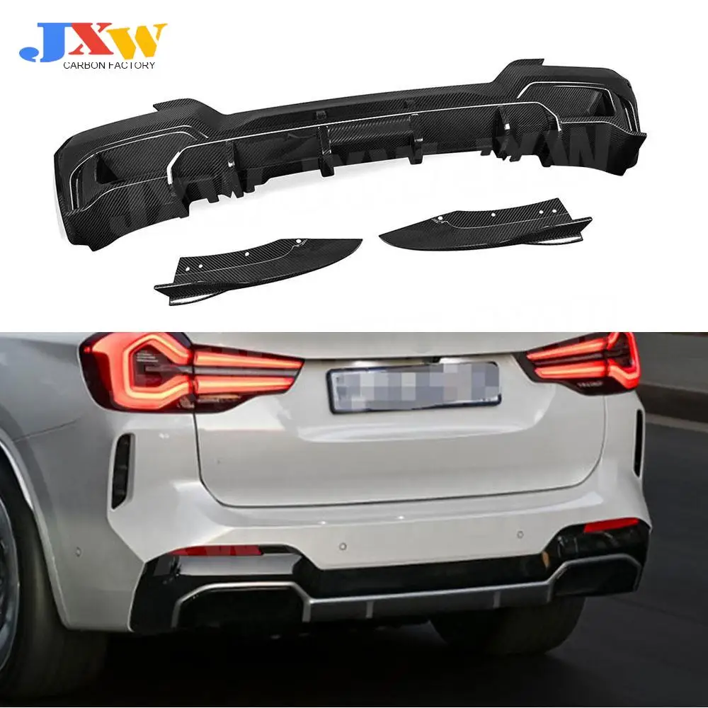Carbon Fiber Rear Diffuser Splitter Canards Apron For BMW iX3 G08i 2022 4Door Bumper Bodykits Guard Spoiler FRP Car Styling
Carbon Fiber Rear Diffuser Splitter Canards Apron For BMW iX3 G08i 2022 4Door Bumper Bodykits Guard Spoiler FRP Car Styling