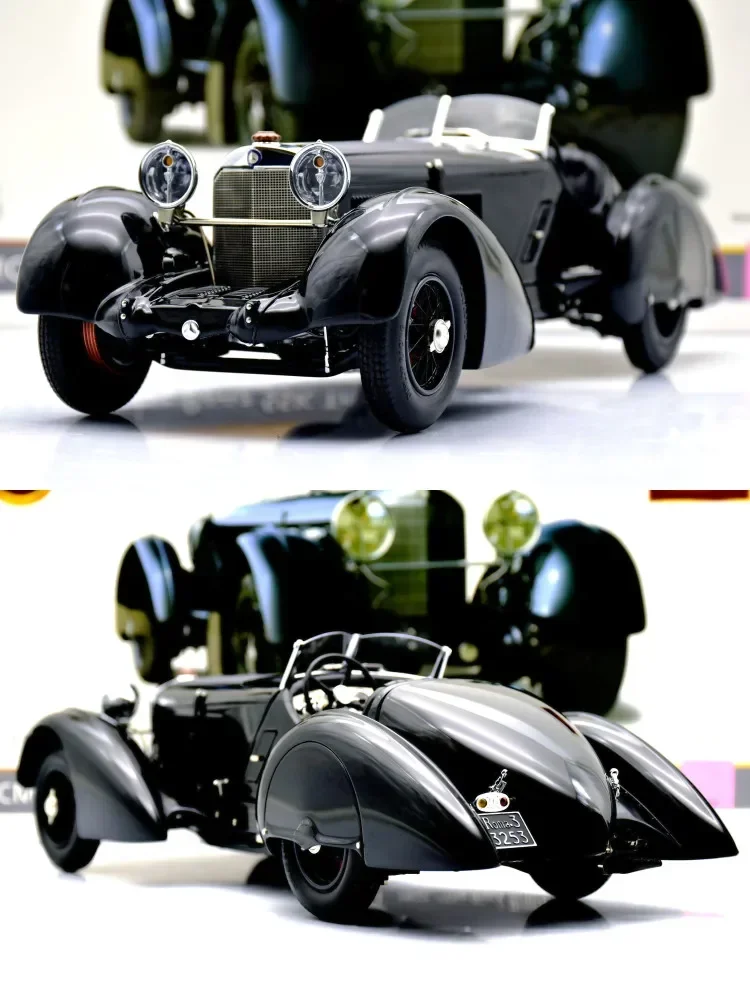 CMC 1:18 SSK Черный принц 1934 Симуляция 25-летия Ограниченная серия Все открытые металлические статические модели автомобиля из сплава Игрушка в подарок
CMC 1:18 SSK Черный принц 1934 Симуляция 25-летия Ограниченная серия Все открытые металлические статические модели автомобиля из сплава Игрушка в подарок