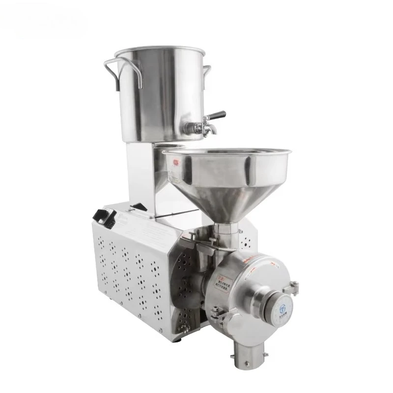 Wet and Dry Spice Grinder Grain Mill Grinder Electric Food Pulverizer for Corn Flour Rice Nut Commercial Machine
Wet and Dry Spice Grinder Grain Mill Grinder Electric Food Pulverizer for Corn Flour Rice Nut Commercial Machine
