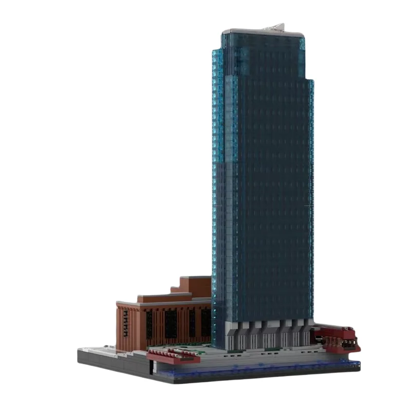 Collection of North Riverside 1:650 skyscraper model 3038pcs small particle MOC matching toy building blocks decoration creative
Collection of North Riverside 1:650 skyscraper model 3038pcs small particle MOC matching toy building blocks decoration creative