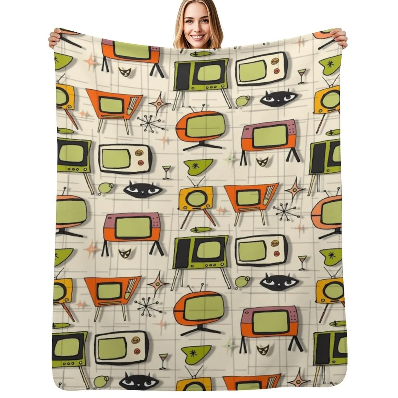 Retro Tv Pearl Orange #midcentury Throw Blanket Luxurious Soft Blanket Holiday Gift for Family
Retro Tv Pearl Orange #midcentury Throw Blanket Luxurious Soft Blanket Holiday Gift for Family