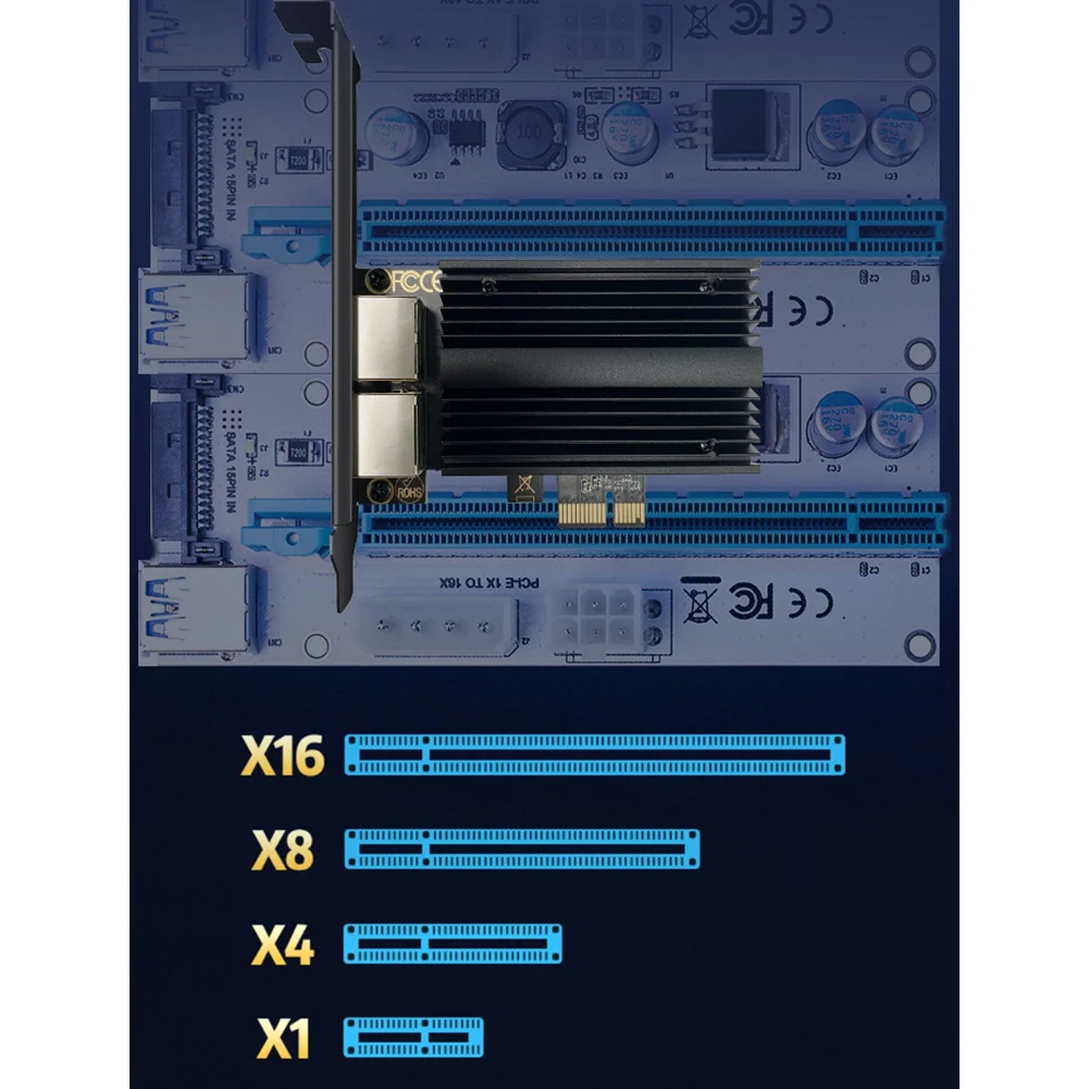 【Hot Cake】RTL8125B Двойной сетевой порт 2.5G Сетевая карта PCI-E 2500M Двухпортовый сервер Промышленный компьютер Проводная сетевая карта
【Hot Cake】RTL8125B Двойной сетевой порт 2.5G Сетевая карта PCI-E 2500M Двухпортовый сервер Промышленный компьютер Проводная сетевая карта