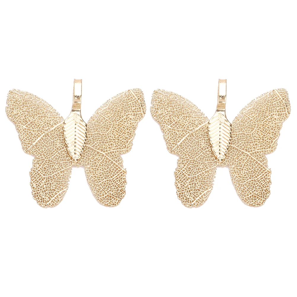 2Pcs Leaf Butterfly Copper Pendant Durable Safe No Deformation DIY Necklace Bracelet Women Accessories Gift Jewelry Making
2Pcs Leaf Butterfly Copper Pendant Durable Safe No Deformation DIY Necklace Bracelet Women Accessories Gift Jewelry Making