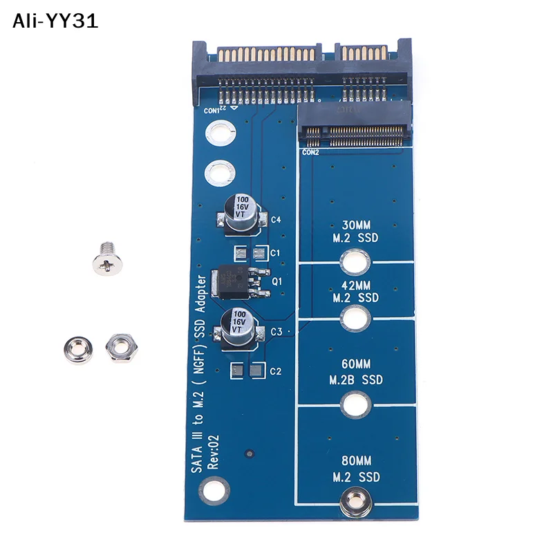 【Jr3】Add On Card NGFF M.2 Adapter M2 SATA3 Raiser M.2 To SATA Adapter SSD M2 To SATA Expansion Card B Key Suppor 30/42/60/80mm
【Jr3】Add On Card NGFF M.2 Adapter M2 SATA3 Raiser M.2 To SATA Adapter SSD M2 To SATA Expansion Card B Key Suppor 30/42/60/80mm