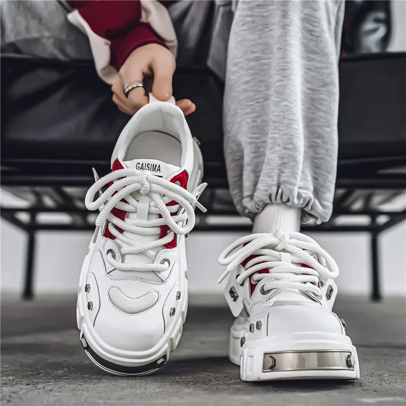 2026 Мужская обувь на платформе, повседневные кожаные кроссовки для скейтборда, весенние спортивные кроссовки для пешего туризма, роскошные дизайнерские лоферы для тенниса и бега
2026 Мужская обувь на платформе, повседневные кожаные кроссовки для скейтборда, весенние спортивные кроссовки для пешего туризма, роскошные дизайнерские лоферы для тенниса и бега