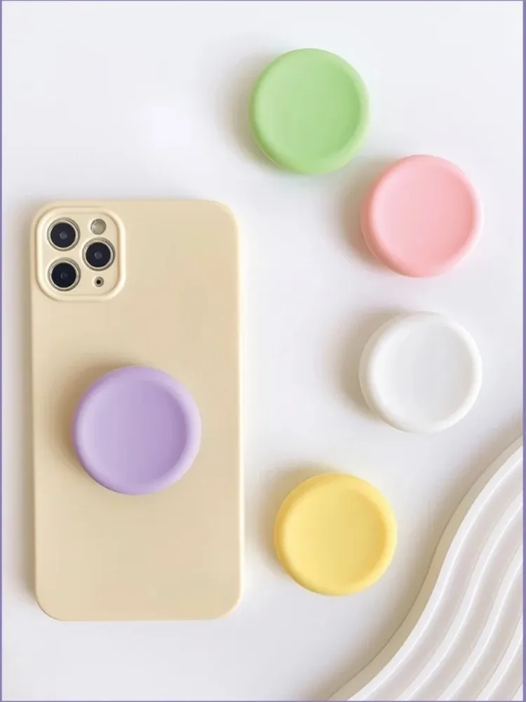 Korean Cute Macaron Round Silicone Phone Grip Stand For iPhone Samsung Xiaomi Universal Phone Finger Bracket Holder
Korean Cute Macaron Round Silicone Phone Grip Stand For iPhone Samsung Xiaomi Universal Phone Finger Bracket Holder
