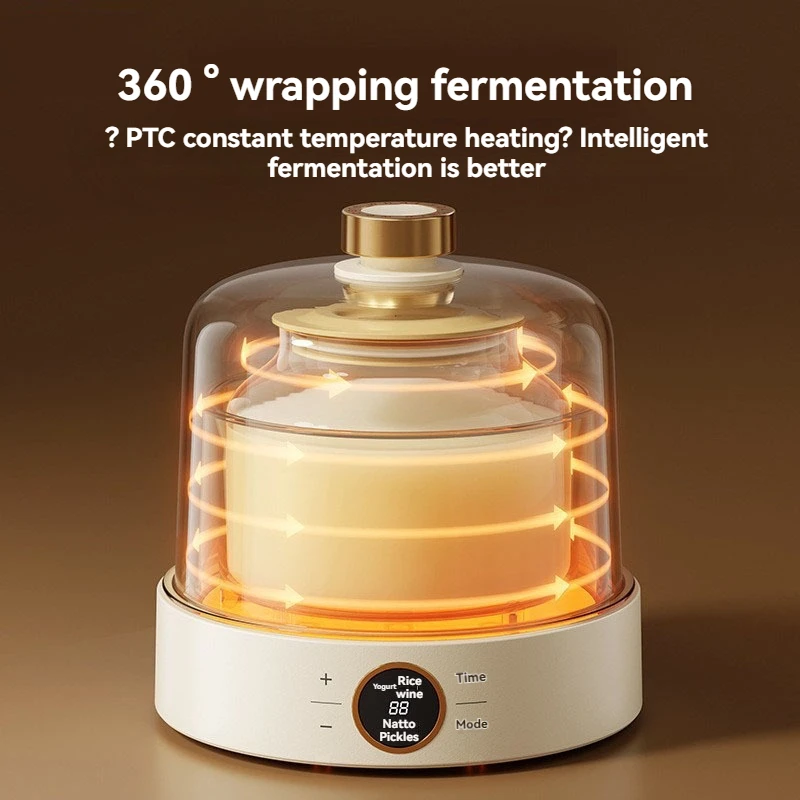 Automatic Homemade Fermentation Machine Glass Cup Liner Intelligent Constant Temperature Multifunctional Household Yogurt
Automatic Homemade Fermentation Machine Glass Cup Liner Intelligent Constant Temperature Multifunctional Household Yogurt