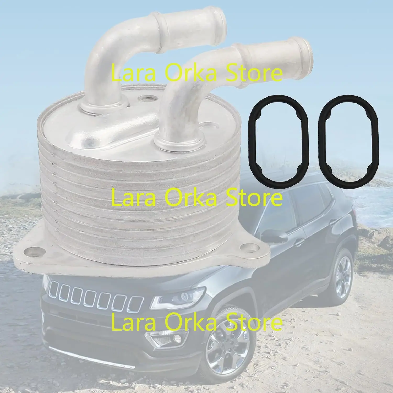 Oil Cooler Compatible with Jeep Compass 2019-2020 2.4 Ltr Replace 68373829AA
Oil Cooler Compatible with Jeep Compass 2019-2020 2.4 Ltr Replace 68373829AA