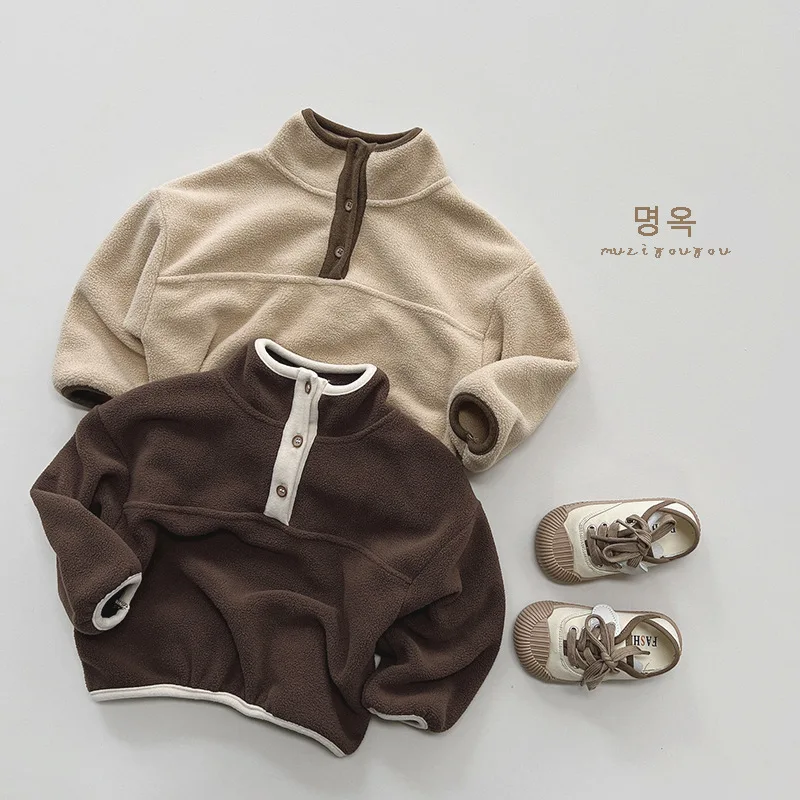 Children's Soft Waxy Sweater Winter Korean Style Mori All-match Warm Lightweight Top For Boys And Girls
Children's Soft Waxy Sweater Winter Korean Style Mori All-match Warm Lightweight Top For Boys And Girls