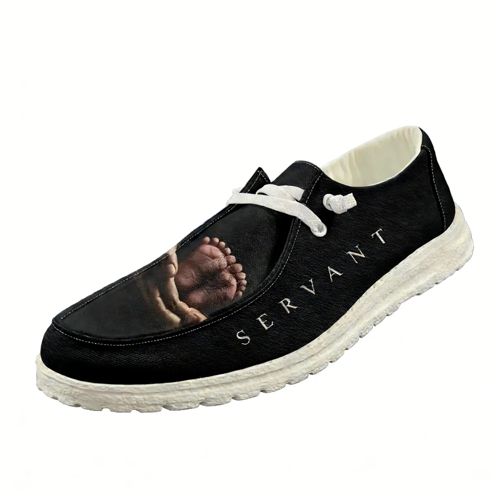 Servant Casual Shoes Mens Womens Breathable Flat Footwear Indoor Outdoor Fashion Pattern Lightweight Shoes Custom Made Shoes
Servant Casual Shoes Mens Womens Breathable Flat Footwear Indoor Outdoor Fashion Pattern Lightweight Shoes Custom Made Shoes