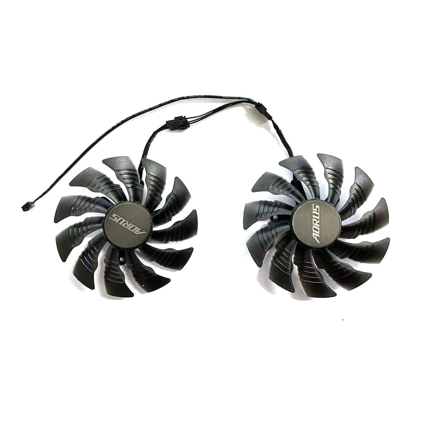 2Pcs/Set,DIY Graphics Cards Fan,T129215BU,For GIGABYTE RX VEGA 64 56 GAMING OC 8G,VGA GPU Video Cooler,Replace PLD10015S12H
2Pcs/Set,DIY Graphics Cards Fan,T129215BU,For GIGABYTE RX VEGA 64 56 GAMING OC 8G,VGA GPU Video Cooler,Replace PLD10015S12H