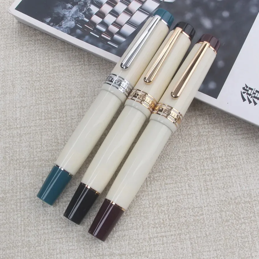 For Yongsheng Piston! Limited Classic Resin Fountain Pen No.8 Iraurita Nib Writing Ink Pen Stationery School Business Gift
For Yongsheng Piston! Limited Classic Resin Fountain Pen No.8 Iraurita Nib Writing Ink Pen Stationery School Business Gift