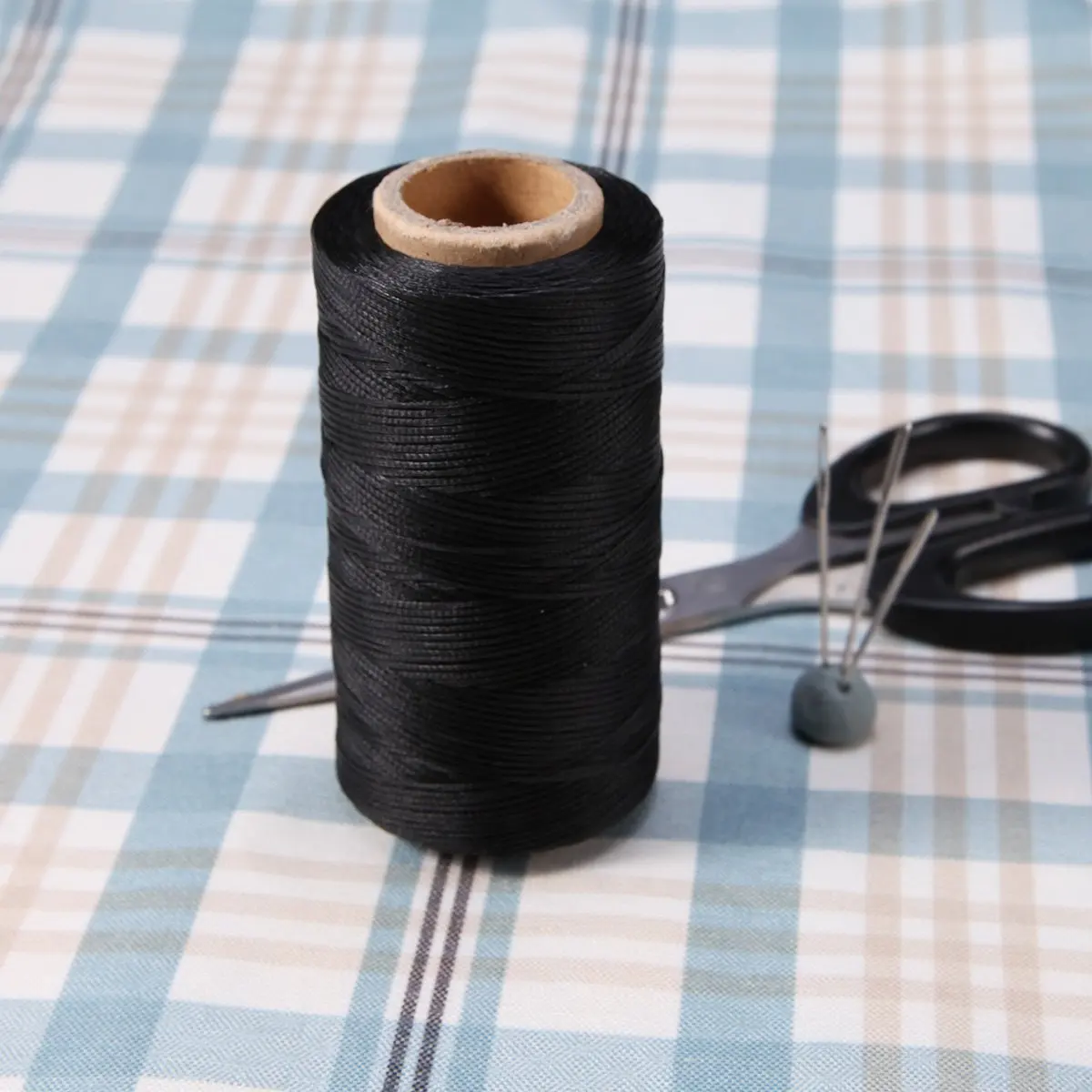 A Roll of Durable DIY Polyester Stitching Sewing Thread Tailoring Line Kite Line Fishing Line on a Paper Tube (Black)
A Roll of Durable DIY Polyester Stitching Sewing Thread Tailoring Line Kite Line Fishing Line on a Paper Tube (Black)