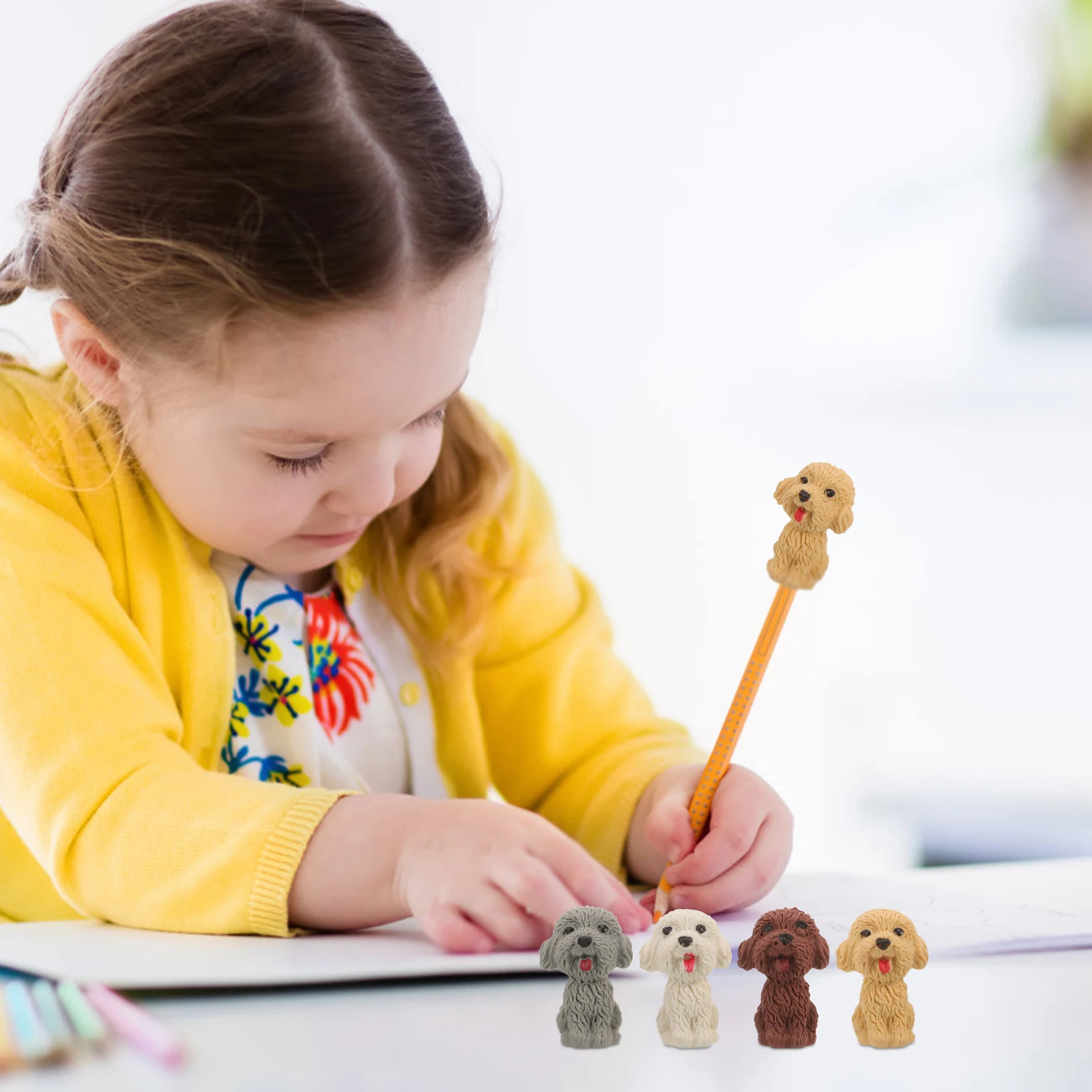 36Pcs Puppy Erasers for Kids Bulk Small Animal Erasers Smooth Easy Erasing Ideal for School Desks Party Favors Student Rewards
36Pcs Puppy Erasers for Kids Bulk Small Animal Erasers Smooth Easy Erasing Ideal for School Desks Party Favors Student Rewards