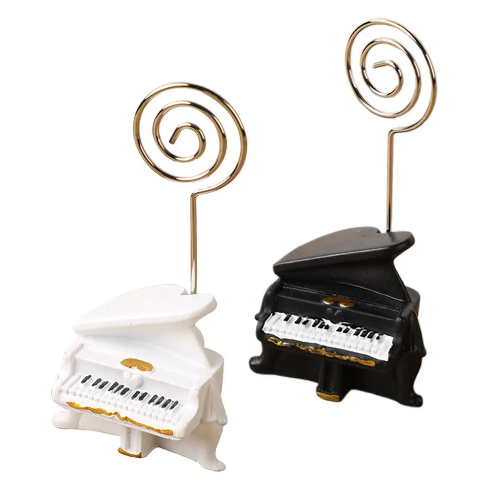 2Pcs Piano Clip Holder Desktop Resin Photo Card Notes Table Number Sturdy Material Fine Craftsmanship Portable Lightweight Gift
2Pcs Piano Clip Holder Desktop Resin Photo Card Notes Table Number Sturdy Material Fine Craftsmanship Portable Lightweight Gift