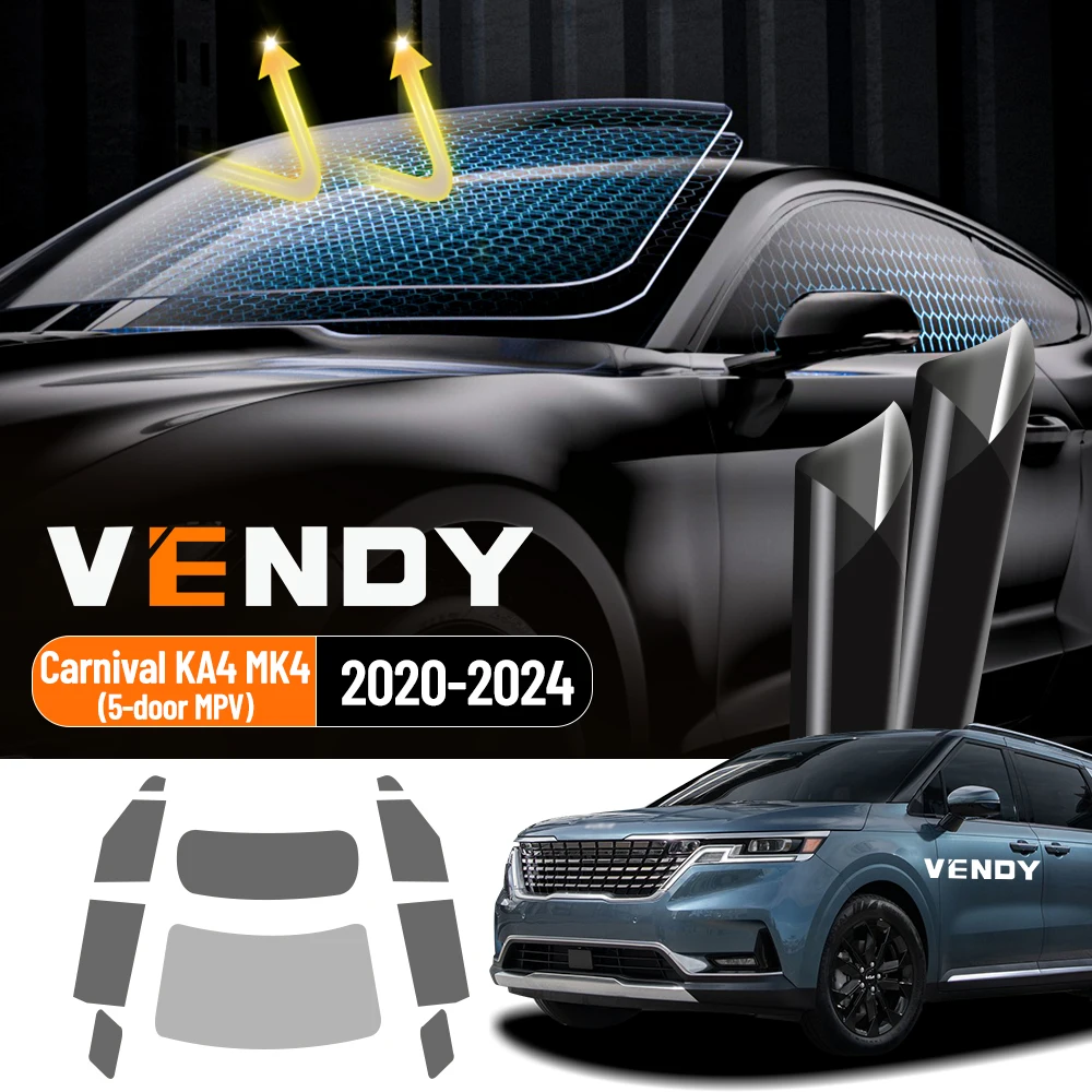 For Kia Carnival KA4 MK4 2020-2024 Pre-Cut Easy Install Car Window Tint Film Kit Solar Tinted Film Privacy,Heat & UV Protection
For Kia Carnival KA4 MK4 2020-2024 Pre-Cut Easy Install Car Window Tint Film Kit Solar Tinted Film Privacy,Heat & UV Protection